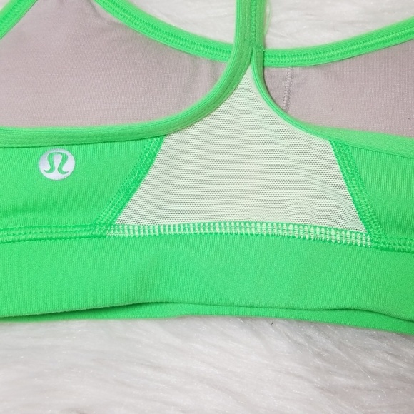 Lululemon Green Sports Bra - Picture 5 of 7
